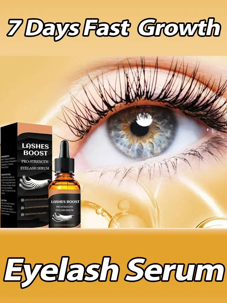 Eyelash Growth Serum Lengthening Thicken Eyelashes Eyebrow Natural Curl Enlarge Eyes Lash Lifting Moisturizing Nourishing Liquid