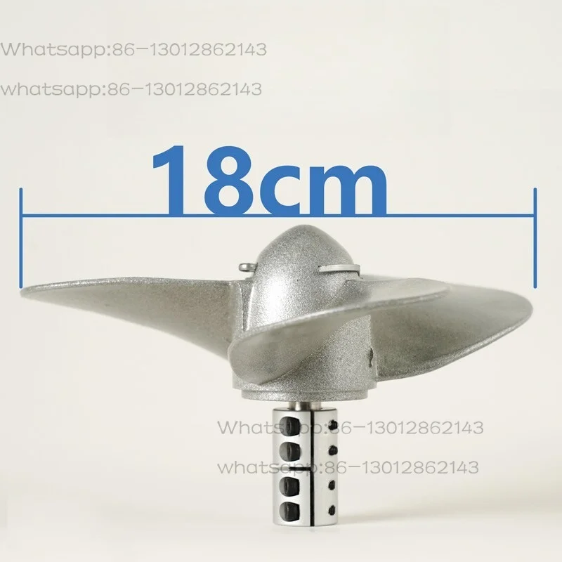 Propeller With Coupling Diameter 170mm Coupling Hole 10mm Paddle Fork Paddle Blade Thruster Propeller