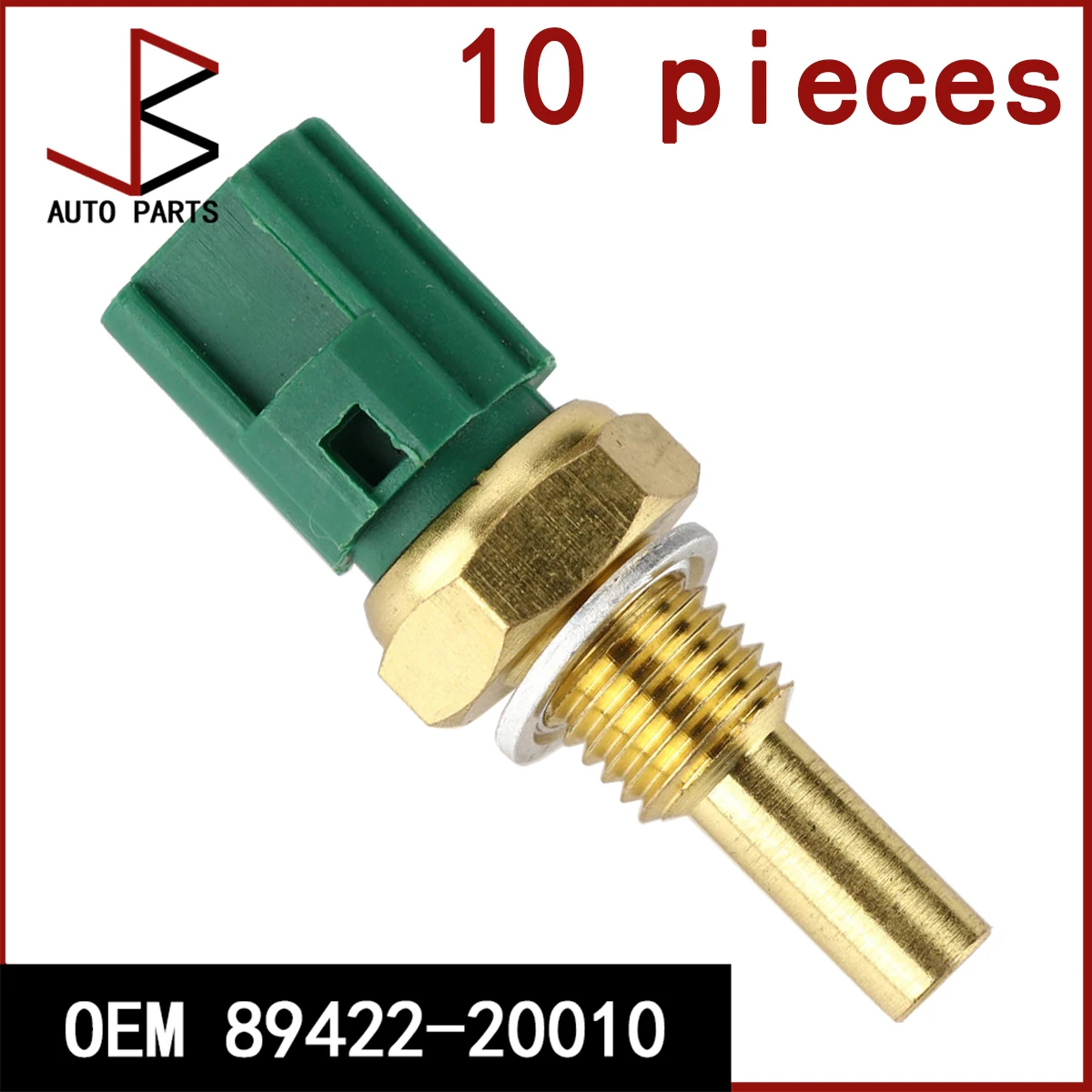 

10 шт. OEM 89422-20010 8942220010 Датчик температуры охлаждающей жидкости подходит для автомобильных аксессуаров TOYOTA MAZDA VOLVO