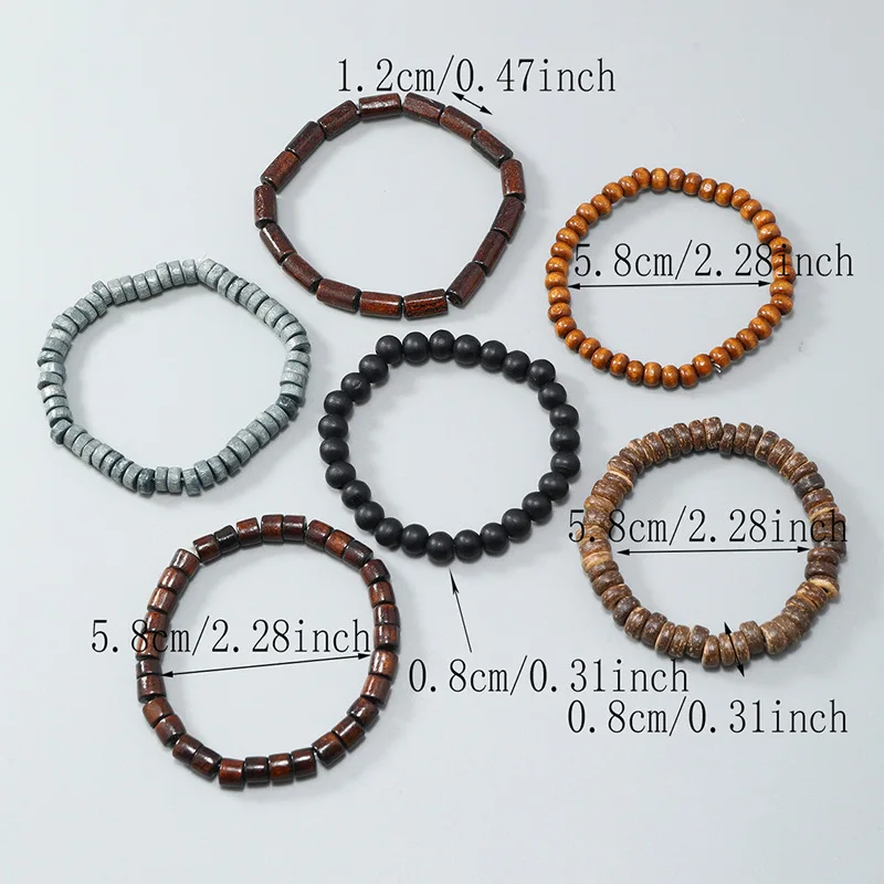 10/20/30/50Pcs/Lot Fashion Retro Elastic Men Women Bracelets Stackable Party Jewelry Gifts Randomly Shipped