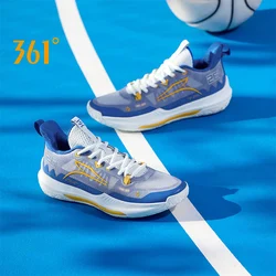 361 Degrees NEW DVD Team Basketball Shoes Men Sport Shoes Guard Cushioning Wear Resistant Protection Ankle Sneakers 672421113