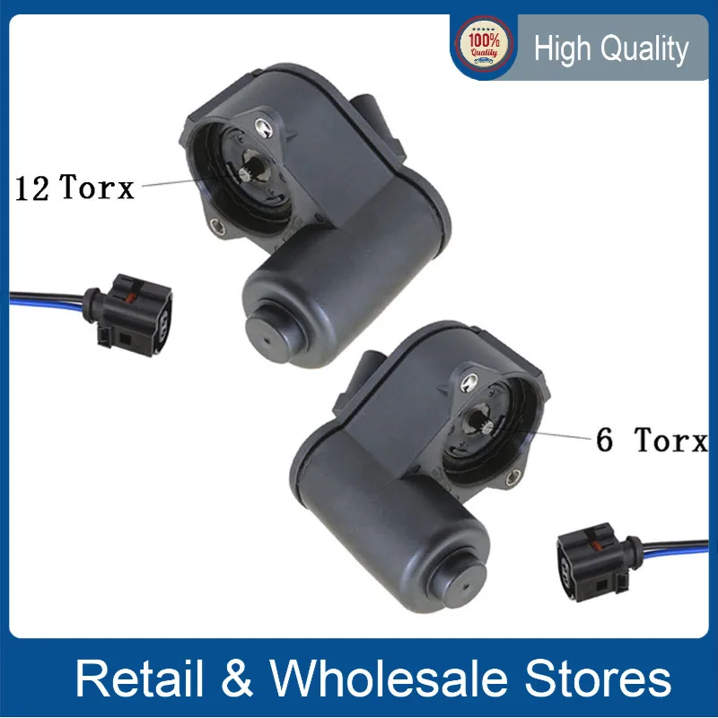 New 6-TORX 3C0998281 3C0998281A 3C0998281B 32330208 Rear Caliper Parking Brake Servo Motor For Audi Q3 VW Passat B6 B7 CC Tiguan