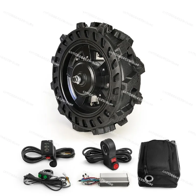 Tooth speed ratio 1:5 trolley low speed with controller 16 inch solid tire
