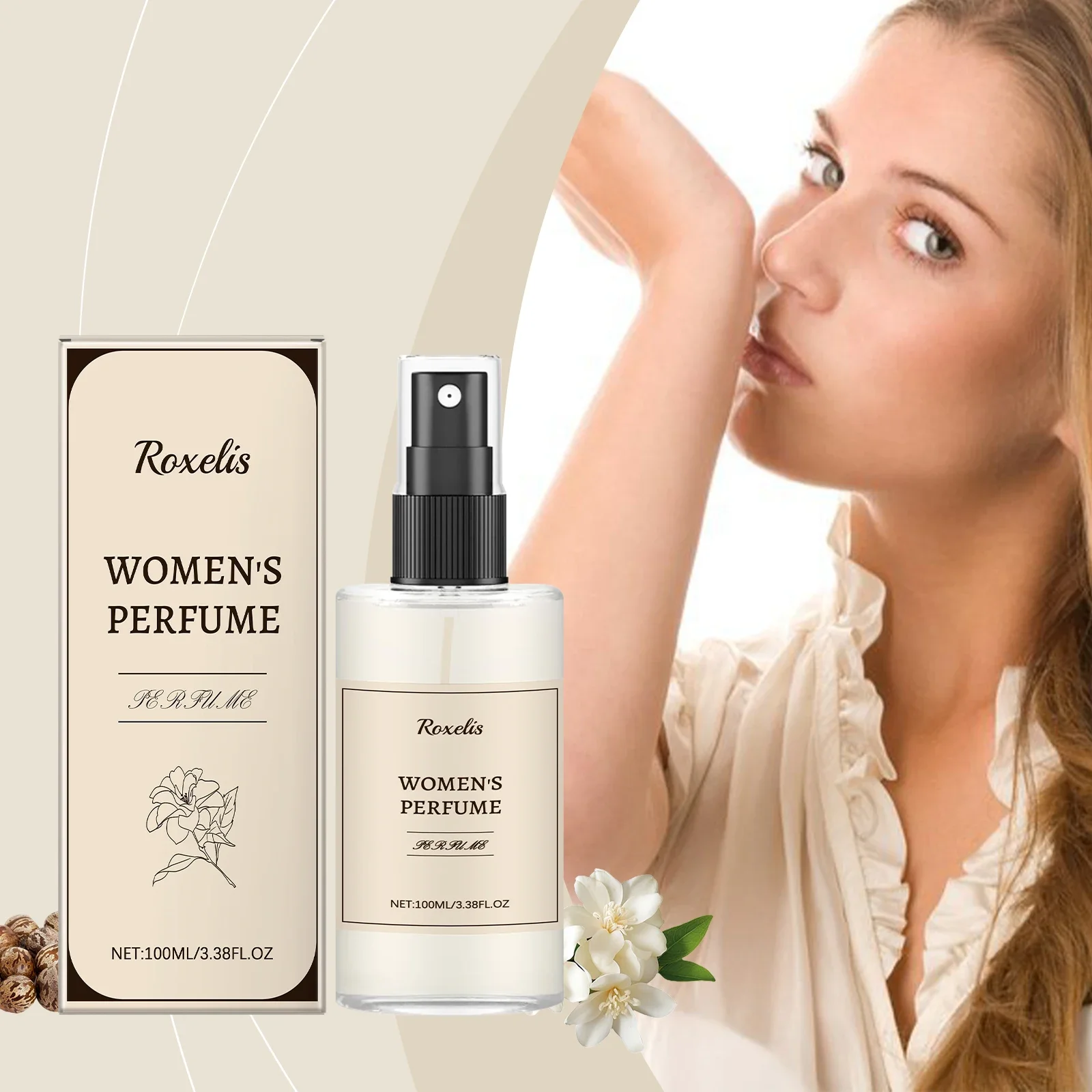 

100ML New Arabic Lasting Fragrance Women Body Spray Perfume Essential Scent Pheromone Eau De Parfum Cologne Men Toilette Unisex
