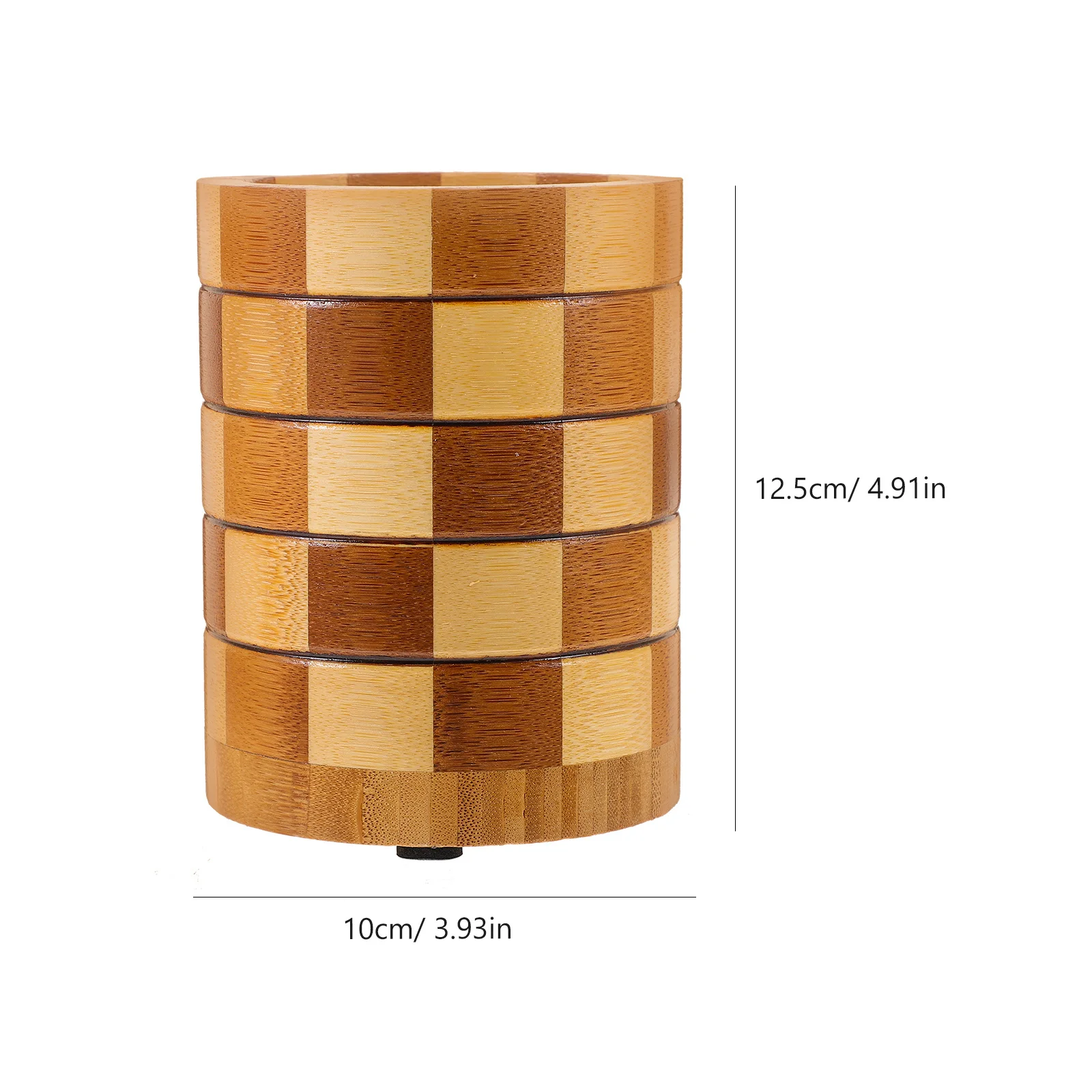 Vintage Check Utensil Storage Holder Multipurpose Tableware Organizer Kitchen Countertop Chopstick Flatware Cutlery Container