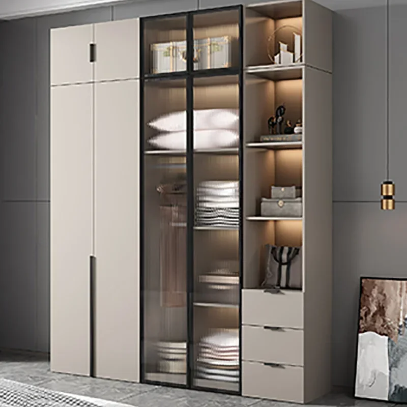 

Современный высокий органайзер для гардероба, простой органайзер для хранения, скандинавский шкаф для квартиры, органайзер для одежды, Armario De Ropa, мебель для спальни