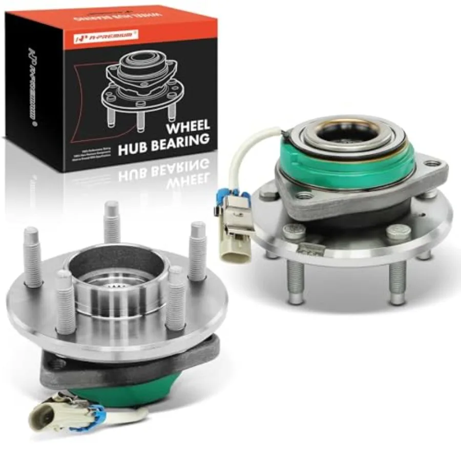 

2 x Front Wheel Bearing Hub Assembly Compatible with Chevy Impala Monte Carlo Uplander Buick Century Lacrosse Regal Cadillac De