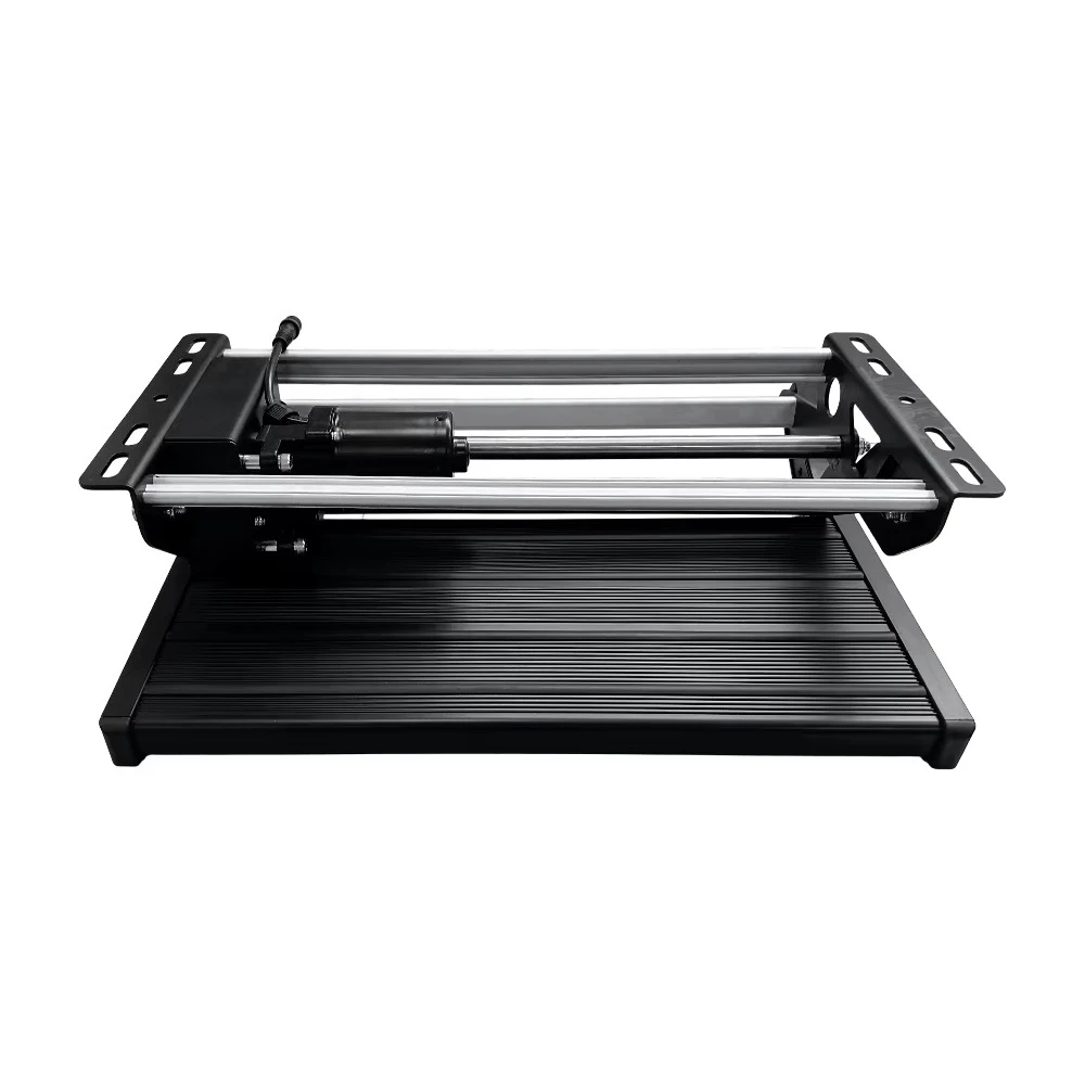 Aluminum Alloy Material Manual Folding Single-layer RV Caravan Trailer Step