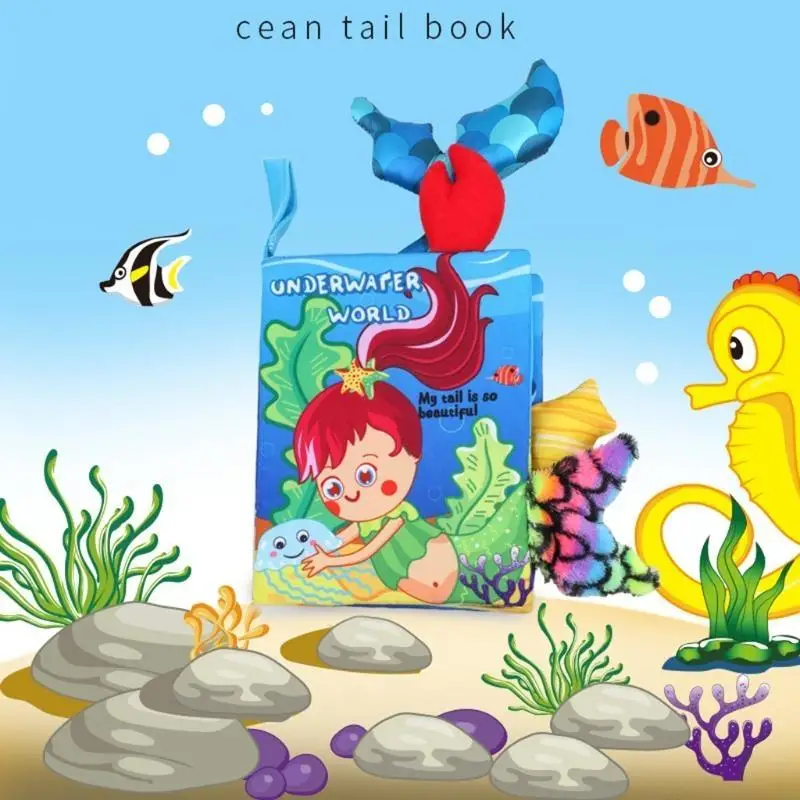 Libri sviluppo soft Y88D per neonati/bambini Abilità pratica e espressione che forma il libro sviluppo degli interessi per