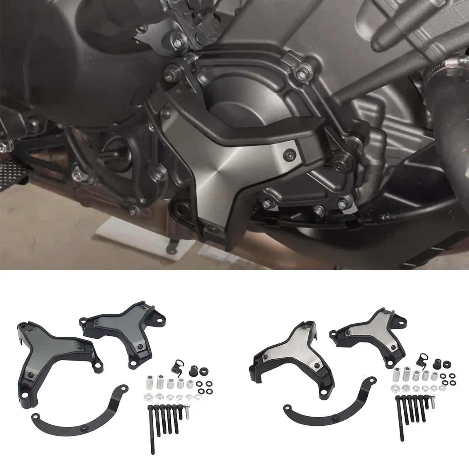 Motorcycle Engine Protectors Motorbike Parts Decoration Falling Protection Anti Crash Pad for Yamaha MT-09 Tracer 9 GT