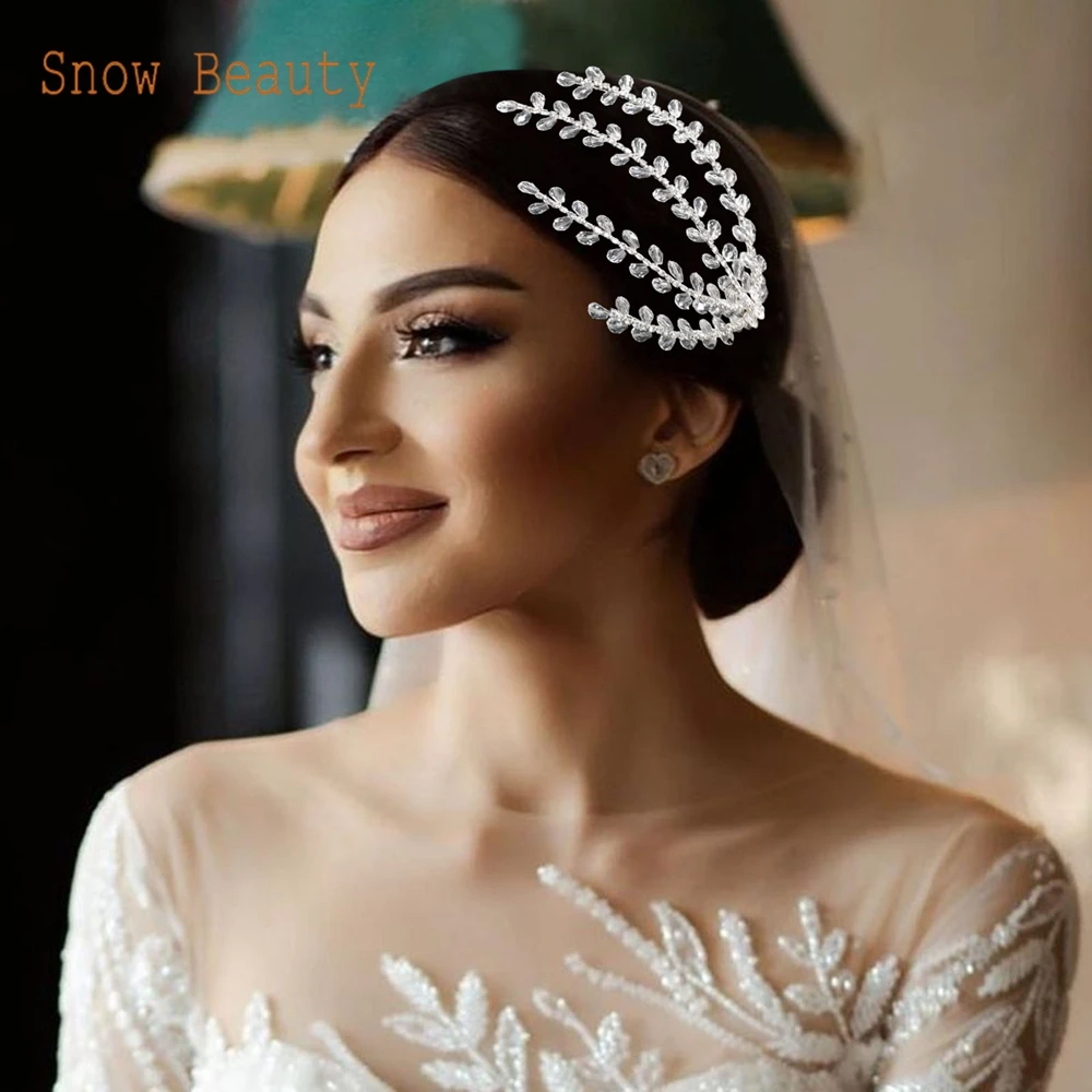 Dz111 Kristal Bruids Haaraccessoires Sieraden Feest Hoofdband Bruiloft Hoofddeksels Vrouw Tiara Hoofdtooien Voor Bruid Hoofd Ornament