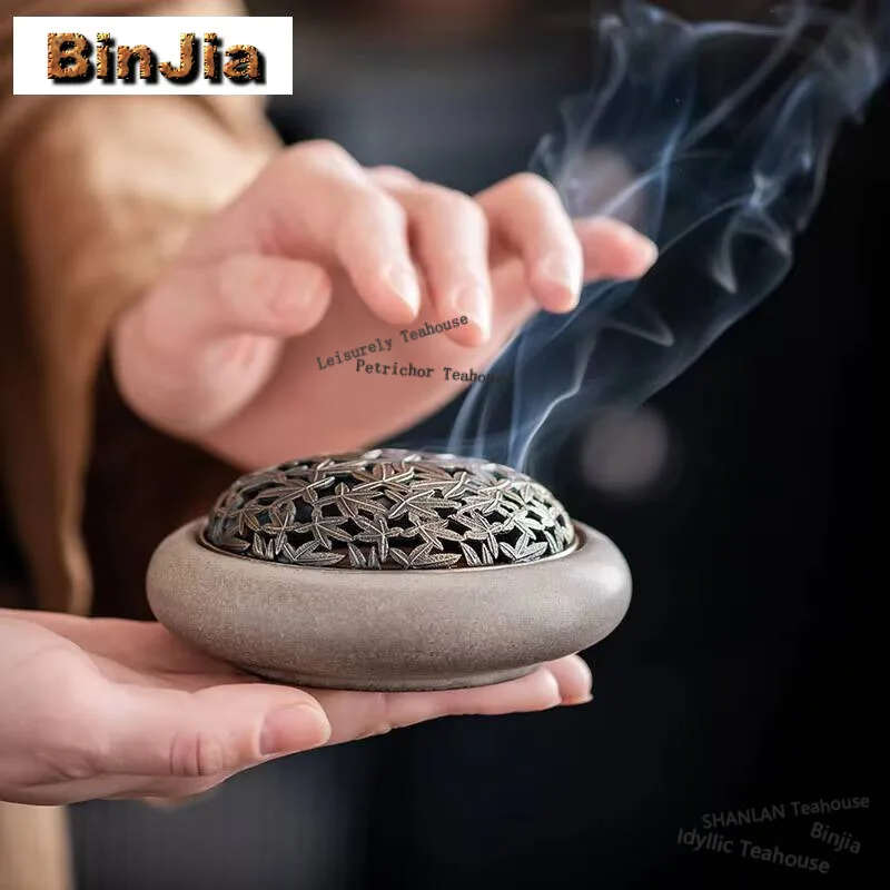 

Шестицветная тарелка, курильница, держатель из агарового дерева, сандалового дерева, бытовая посуда, аромат, украшения для чайной церемонии, чайная церемония