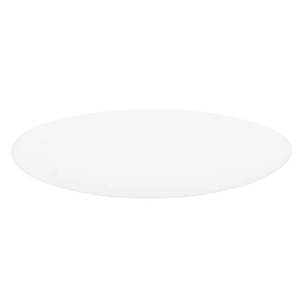 32Cm White Plastic Ceiling Light Diffuser Panel Round Lampshade For Bedroom Living Room Replacement Parts Frosted Flat Diffusion