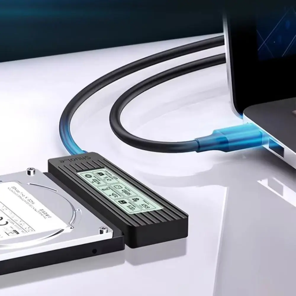 Compatible Digital Display USB 3.2 To Sata Adapter Digital Screen Display USB3.0 Converter Cable Hard Drive Converter For Laptop