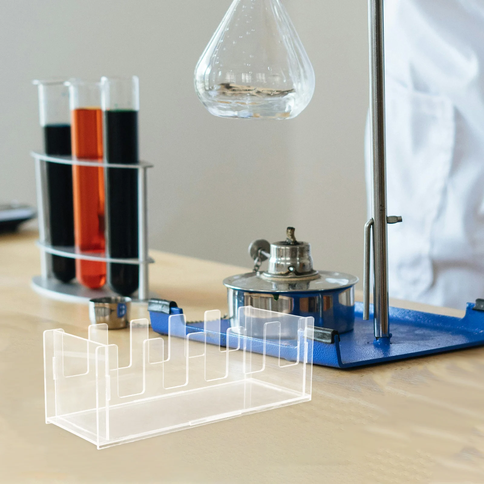 

Laboratory Dish Rack 90Mm Clear Acrylic Petri Dish Holder Storage Drying Tray Organizer Lab Equipment Shelf Culture