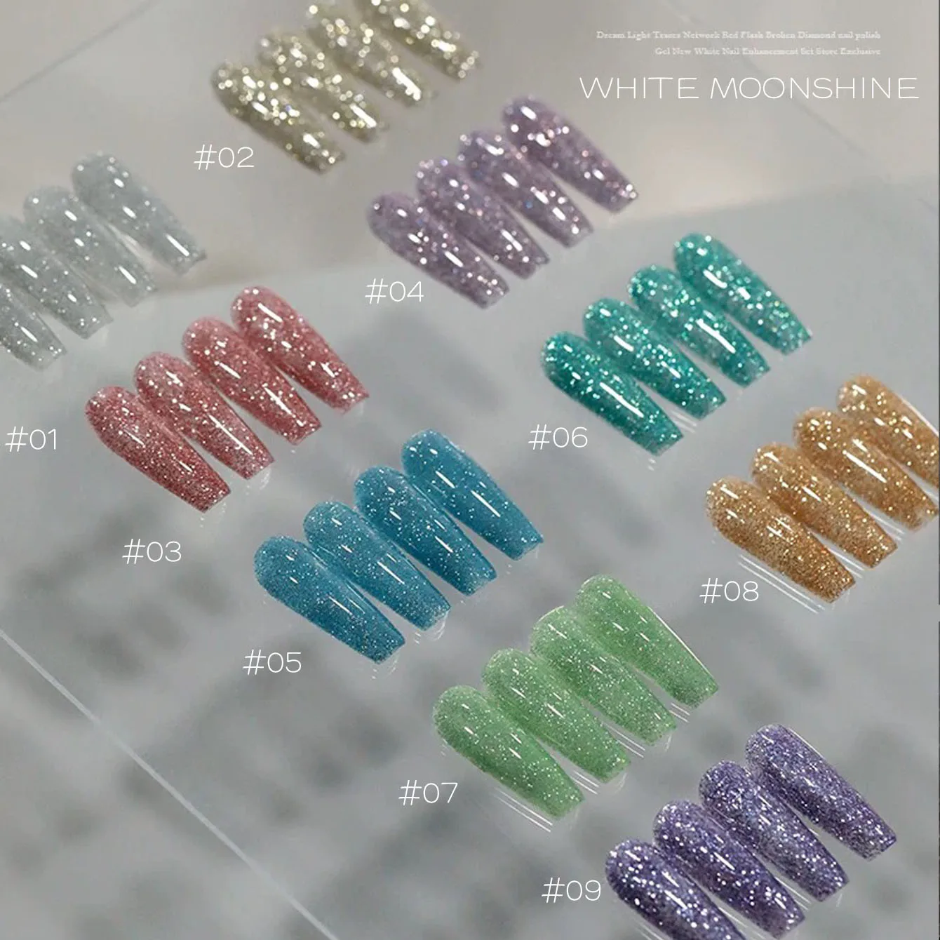 MIANEL 12 مللي وامض الماس هلام طلاء الأظافر 2025 جديد عاكس مشرق الليزر طلاء الأظافر الأخضر الأظافر عيد الميلاد الأظافر الأحمر الأظافر