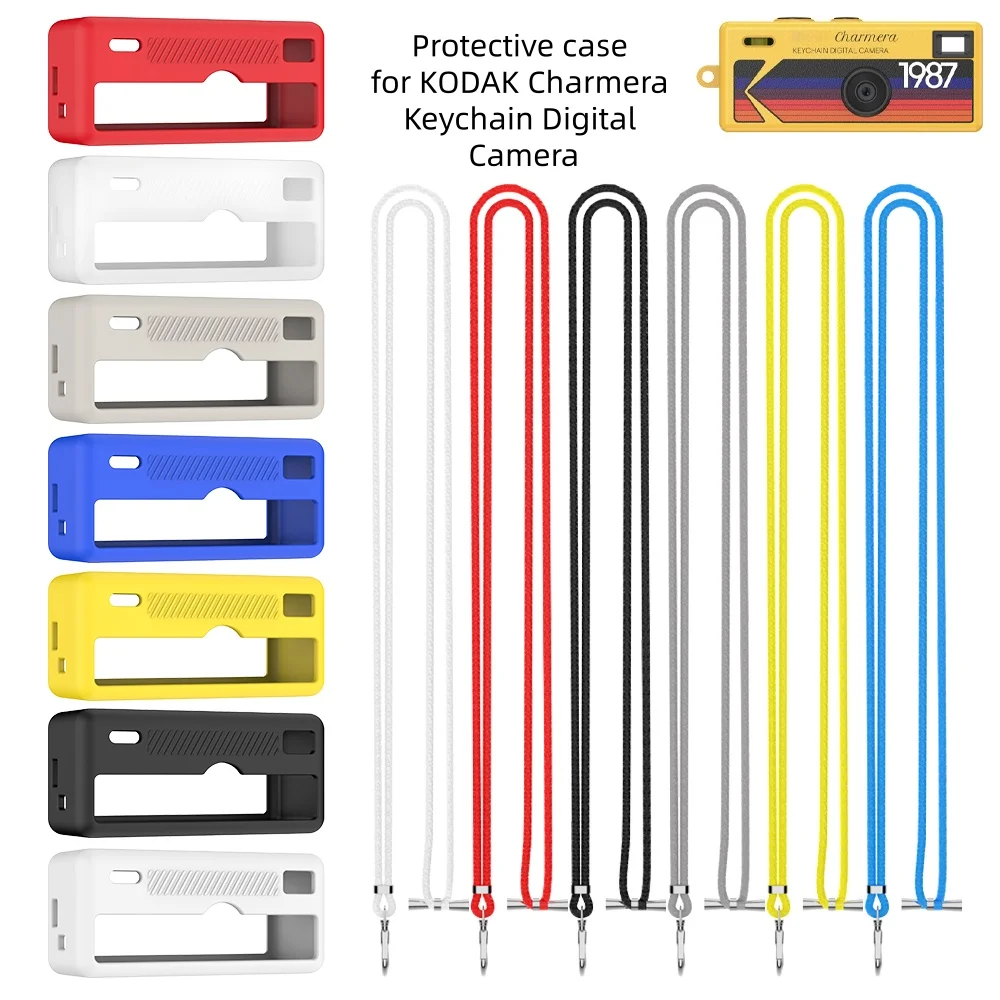 

Silicone protective case for KODAK Charmera Keychain Digital Camera