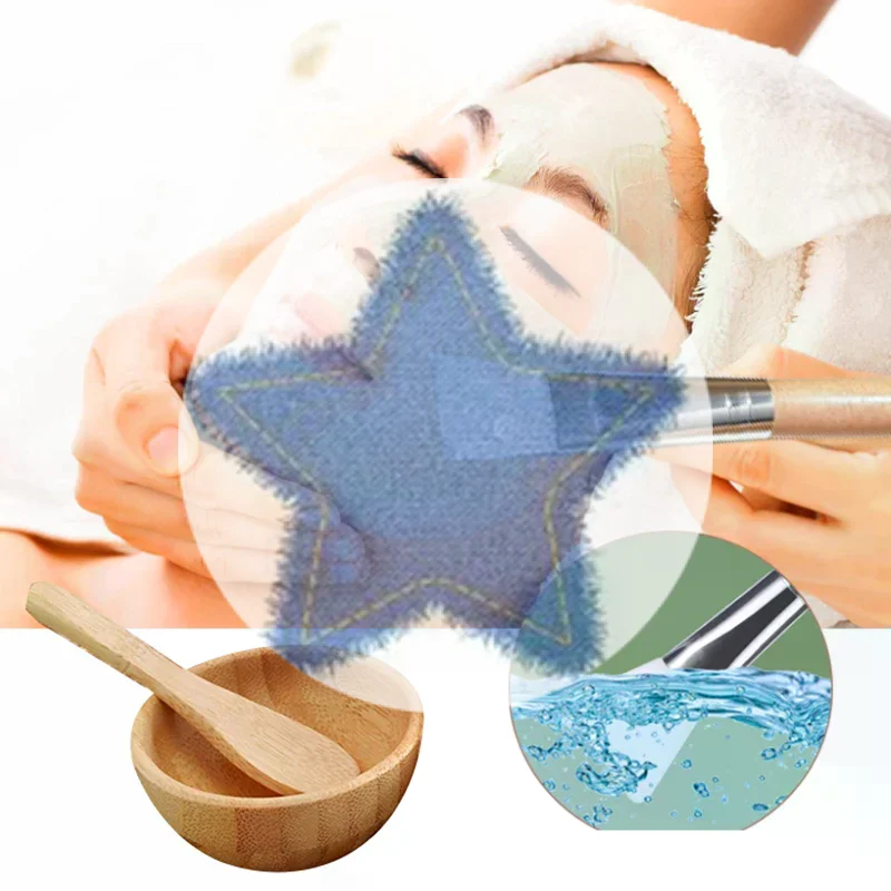 .1 مجموعة النساء سيدة لتقوم بها بنفسك قناع الوجه عدة قناع الوجه وعاء الخيزران خلط عصا ملعقة ملعقة عدة أدوات التجميل الجمال العناية بالبشرة