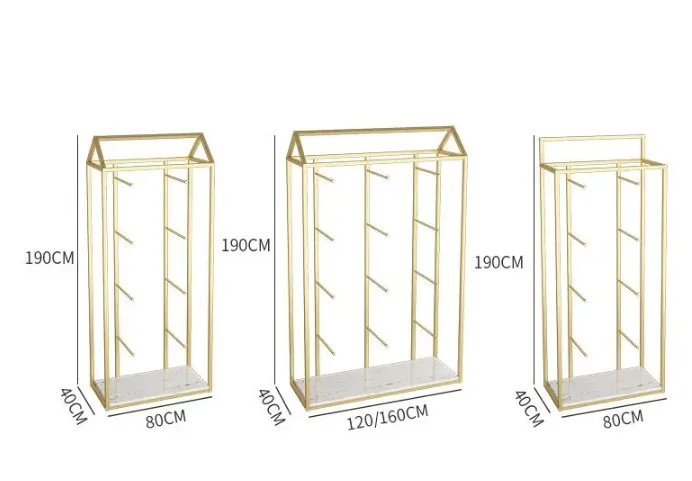 Underwear display rack and cabinet, floor-standing double-row island, multi-functional detachable bra and underwear rack