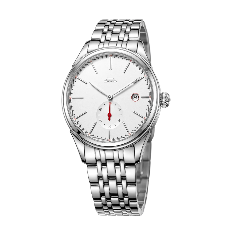 Beijing Beihai Park Retro Watch Limited Edition 40mm Automatic Mechanical Watch Man Business Fashion Men Watch Simple Casual