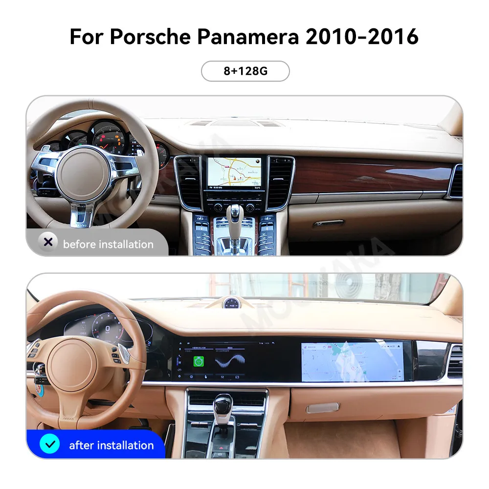 Android Car Radio Digital Cluster For Porsche Panamera 2010-2016 LCD Dash Cluster 24.6