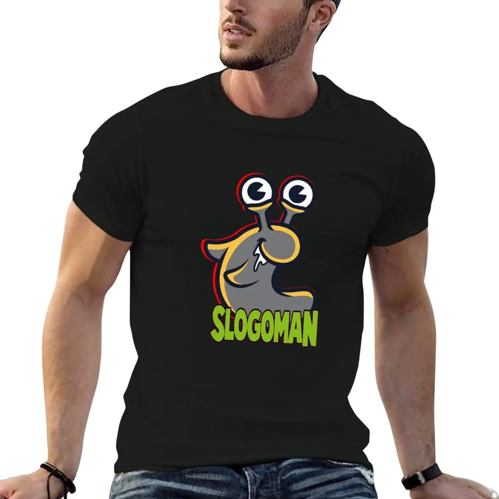 

slogoman 2 slogo coollogo funny birthday cute slogo T-Shirt essential t shirt funny t shirts cotton T-Shirt
