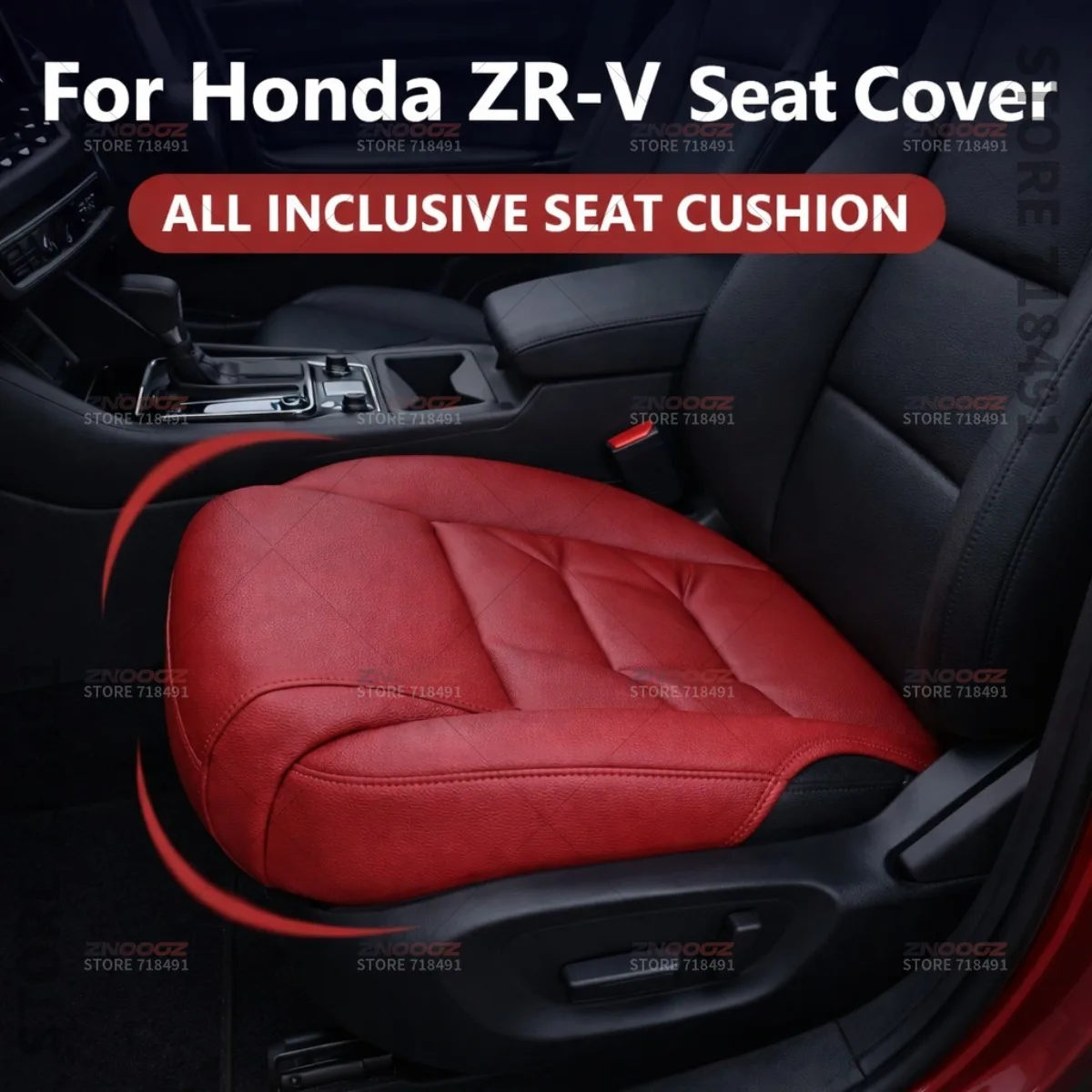 For Honda ZR-V Car Seat Leg Support Extension Seat Cover Memory Foam Extender Cushion Interior Accessories