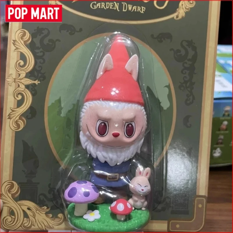 

POP MART The Monsters LABUBU Garden Dwarf Series Anime Action Figure Desktop Ornaments Kid's Toy Gift in Stock