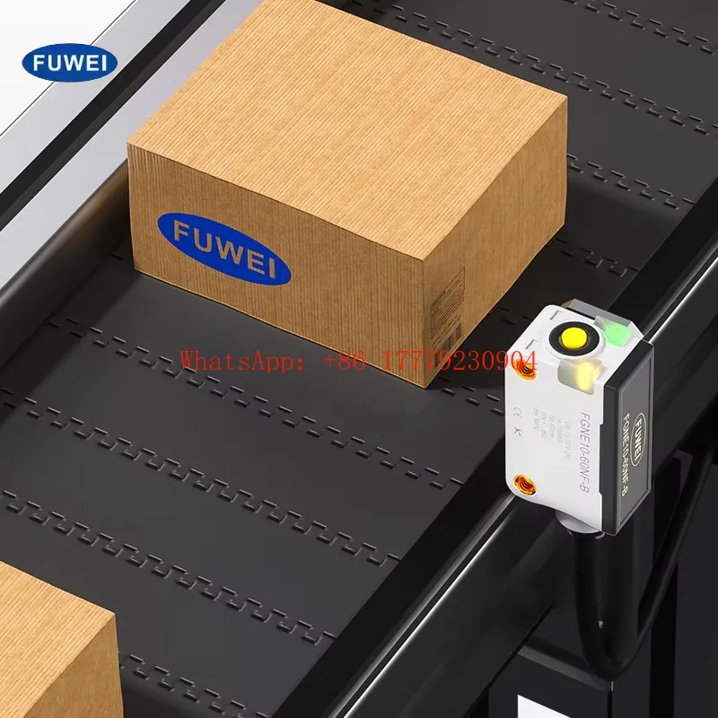 

FGNE10-60NF-B Фотоэлектрический датчик на большие расстояния Оптические датчики RS485 с подавлением фона для измерения расстояния