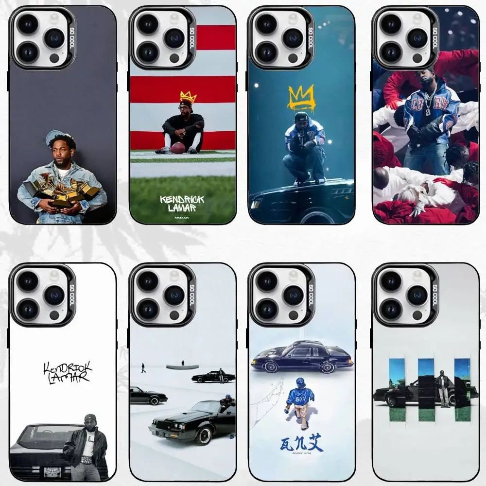 

Kendrick Lamar Grammy Phone Case For iPhone17,16,15,14,13,12,11 Plus,Pro Max Black Matte Shockproof Cover