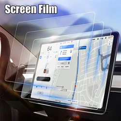 9H Screen Film Touch Screen Protector for Tesla Model 3/Y/X/S Tempered Glass Navigation Protection Touch Screen Protector