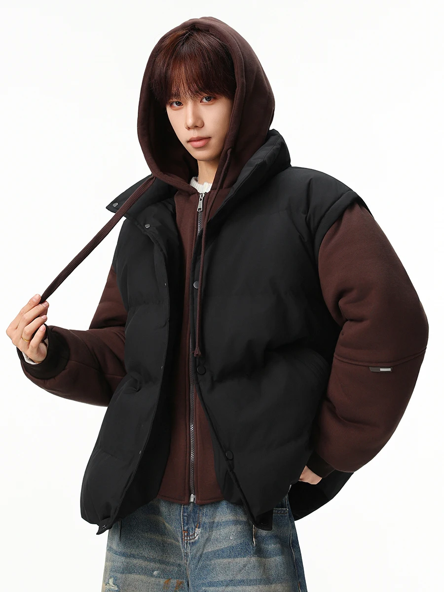 

Мужская зимняя модная брендовая верхняя одежда American Sle: утепленная, теплая, хлопковая куртка-пуховик для защиты от холода