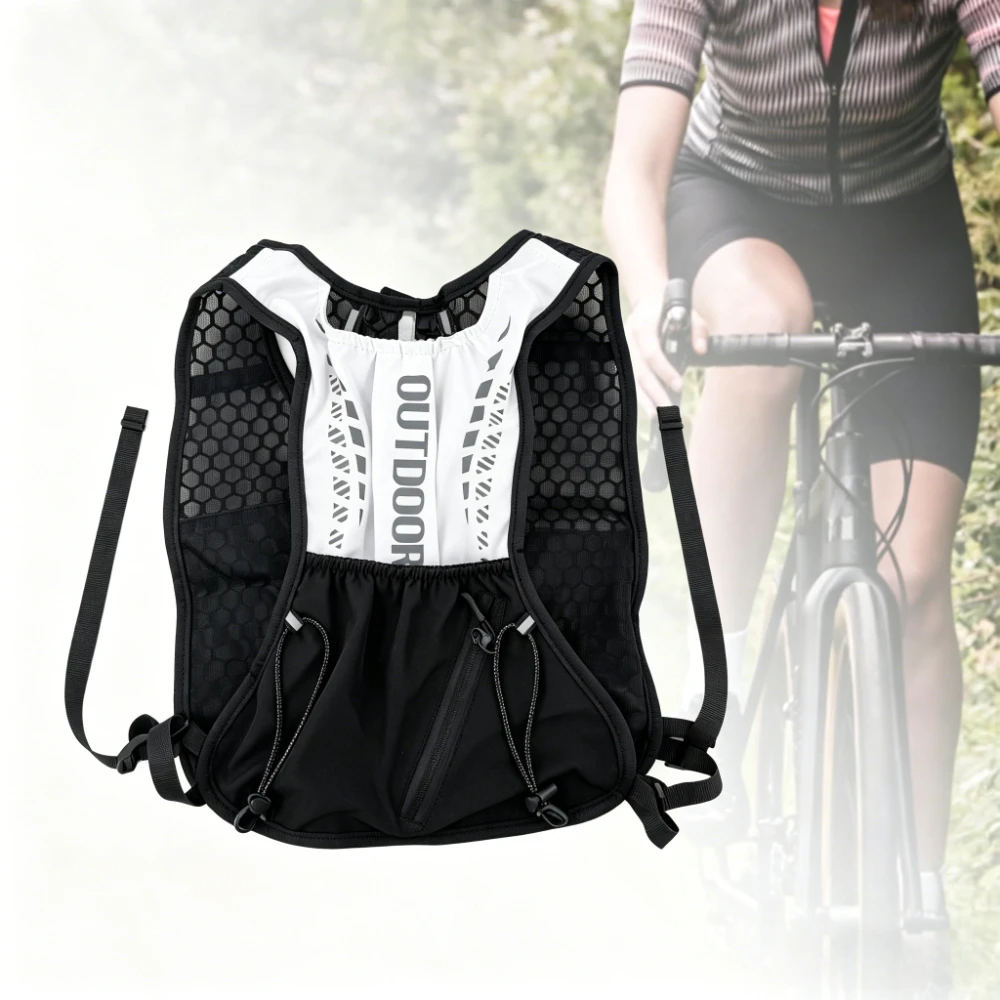 Outdoor Climbing Vest Bag, Cycling and Hiking Vest Bag, Lightweight Sports Storage Backpack, Water Bottle Bag, Running Phone Bag