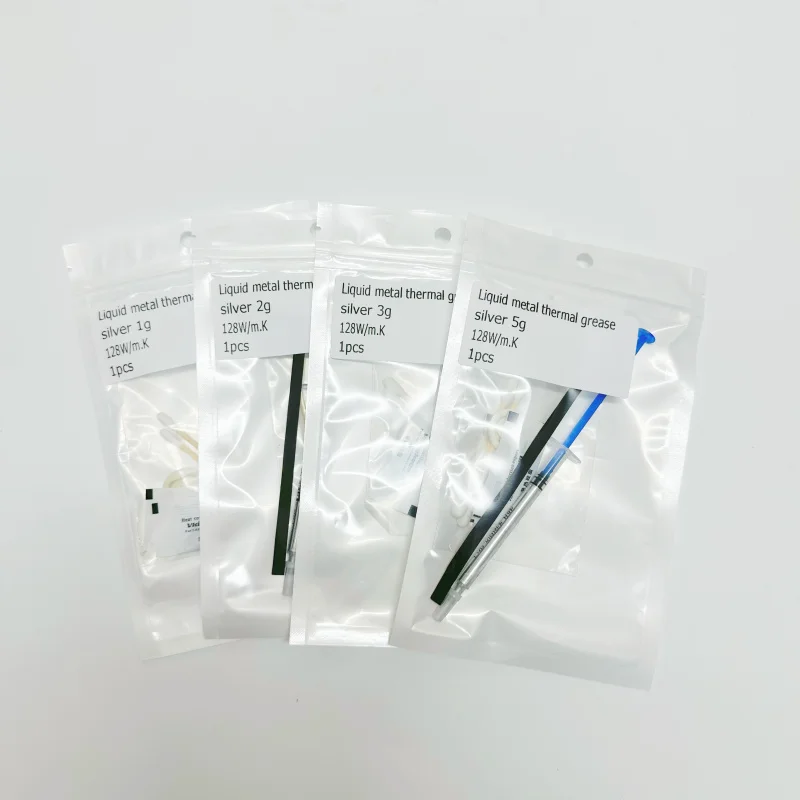 1/2/5pcs Excellen 128W/m.k  Liquid metal thermal grease heat conduction paste For CPU GPU Graphics card cpu laptop
