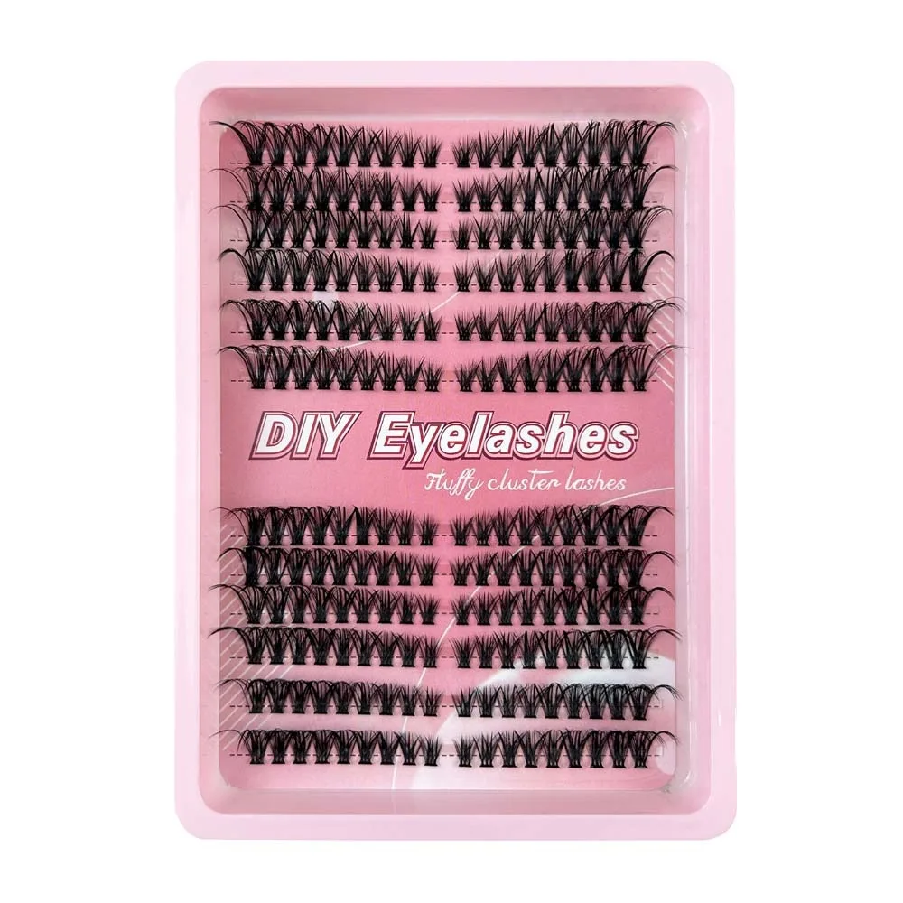 

Eyelashes Extensions L Curl False Eyelashes Segmented DIY Individual Cluster Eyelashes Reusable Natural