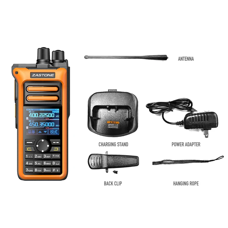 Zastone M10 10 10W Walkie Talkie Ham Amateur 2-weg Radio Am Air Luchtvaartband High Power Walkie-Talkie Ctcss Fm Radio