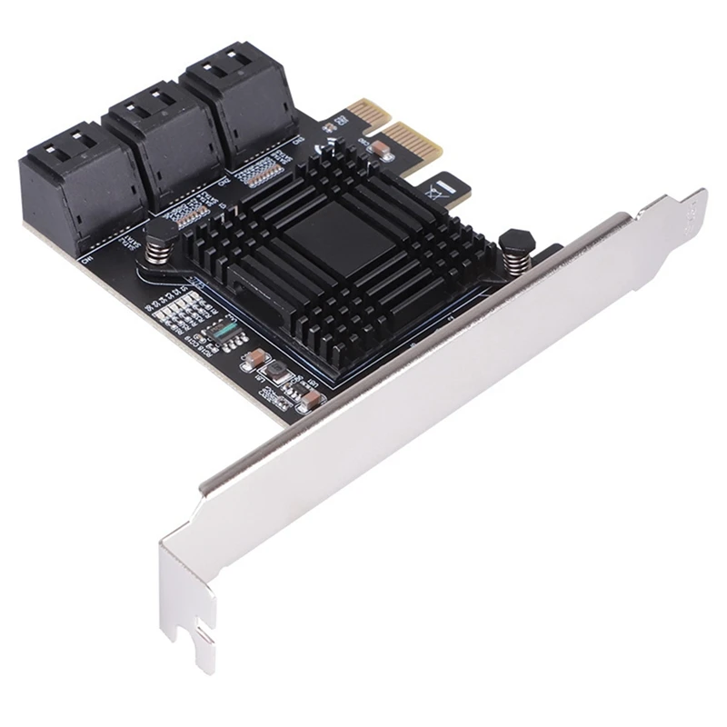 SATA 3 PCI Expansion Card PCI-E/PCIE SATA Controller SATA Multiplier SATA3 6Gbps Asmedia ASM1166 Chip For HDD SSD