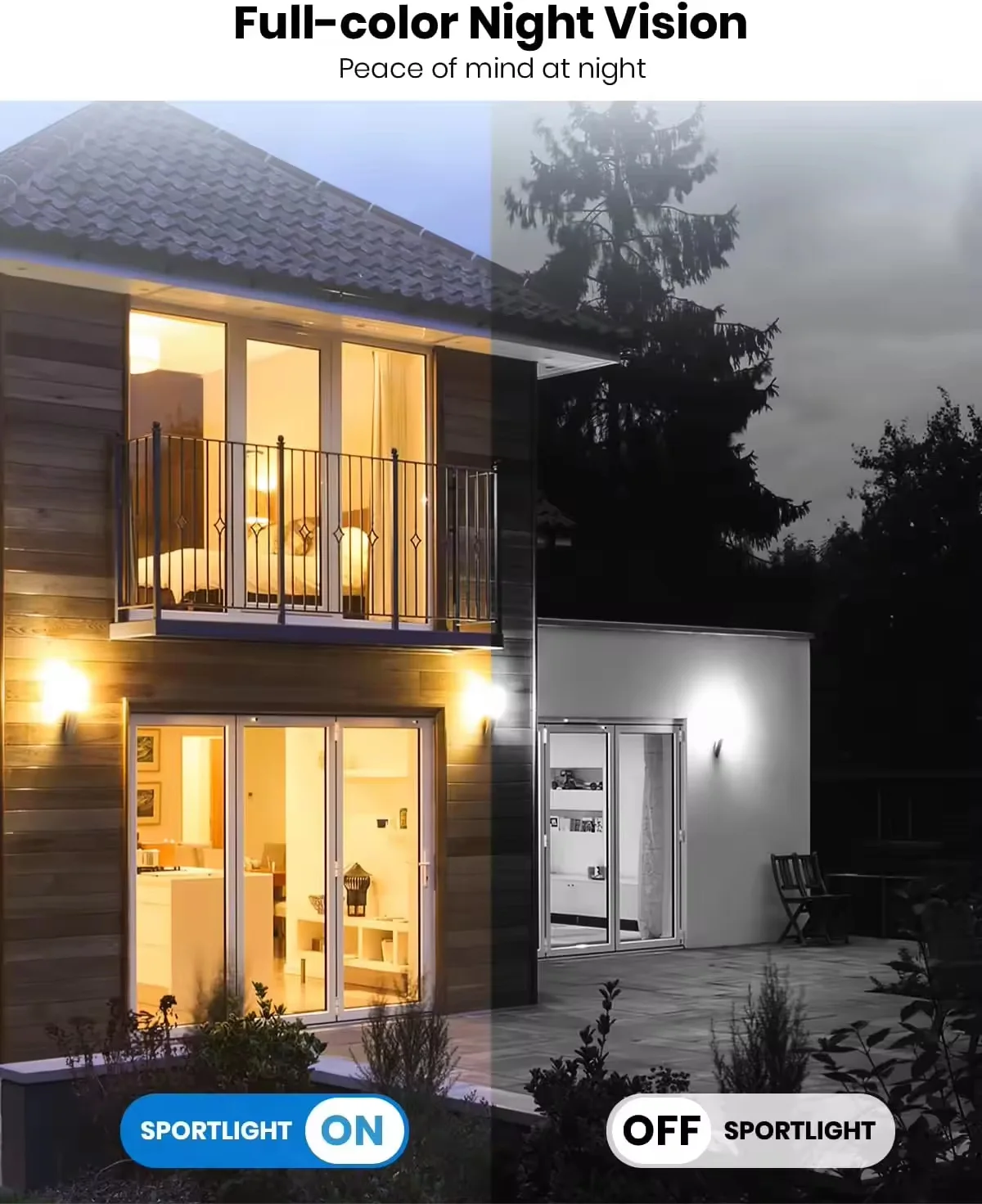 3MP 1296P  Eseecloud APP Full Color Wireless WIFI IP Bullet Camera AI Humanoid Detection Home Security CCTV Monitor