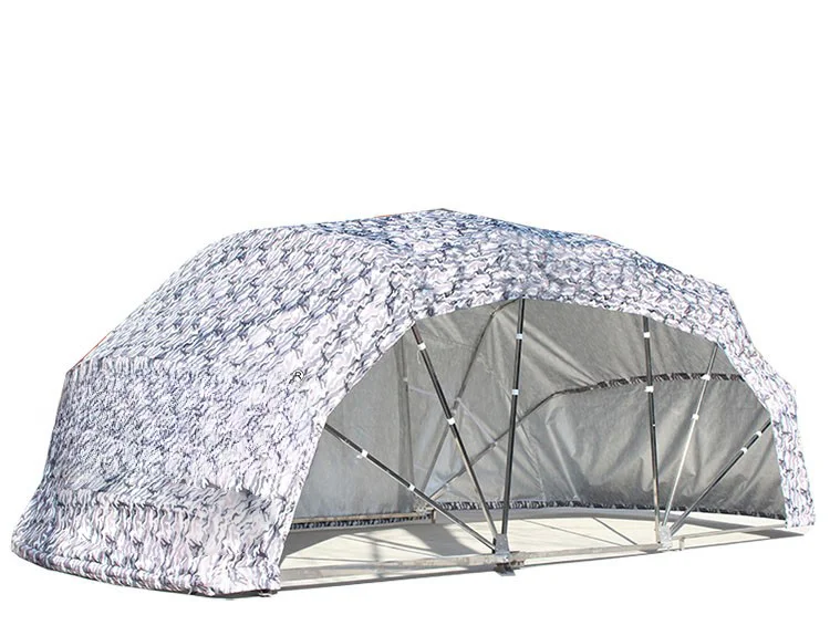 Manual Simple Folding Carport Portable Mobile Car Shelter Tent Covers Parking Garage Custom