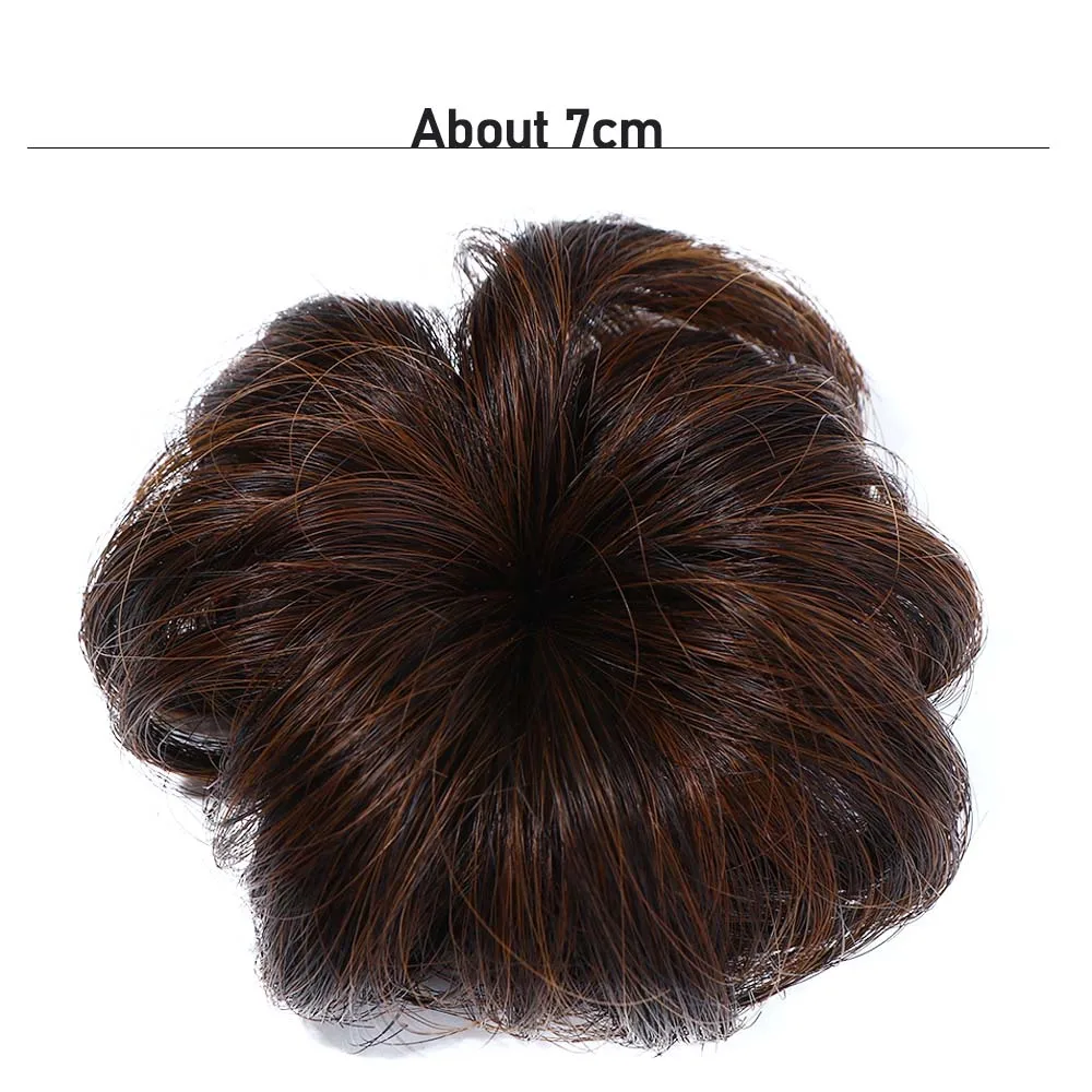 1pc śliczne dziewczynek włosów peruki z klipsem moda realistyczne puszyste krótkie Curl peruki syntetyczne osłona na włosy nakrycia głowy