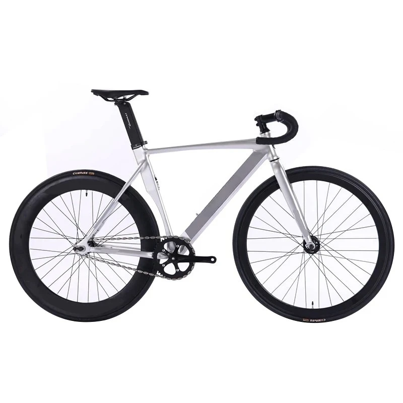 

Aluminium Alloy Single Speed 700C Fixed Gear Bike Custom Track Bicycle Racing Bike Bicicletas Flip Flop Hub Gear Cycle