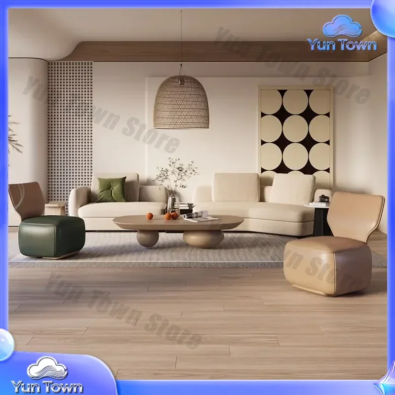 Woven Fluffy White Chairs Dining Back Support Living Room Nordic Chair Designer Balcon Minimalist Muebles De La Sala