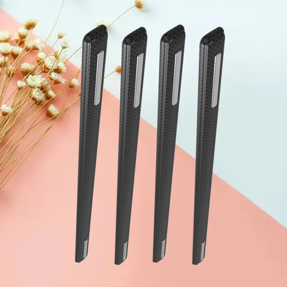 

4PCS Car Door Edge Guard Strip Durable Protector AntiCollision Sticker Universal Fit Most Cars Soft Material Door Accessory