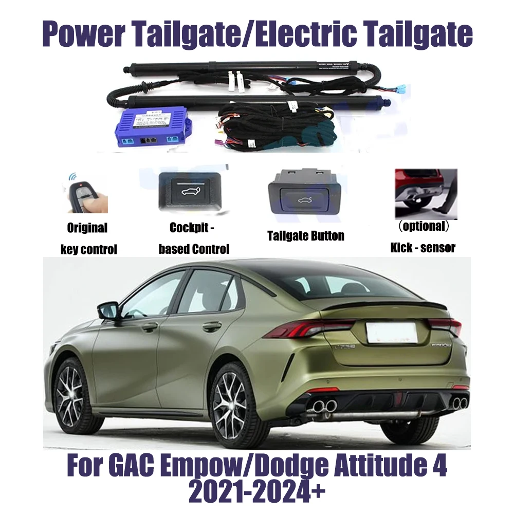 For GAC Empow/Dodge Attitude 4 2021 2022 2023 2024+ Car Automatic Lifting kit Opening Trunk Intelligent Electric Lift Tailgate