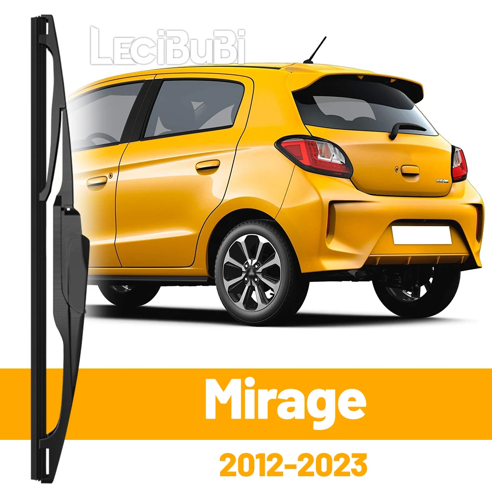 Für Mitsubishi Mirage 2012–2023 2013 2014 2015 2022, Heckscheibe, Scheibenwischerblatt, Heckklappe, Fensterwischer, Zubehör