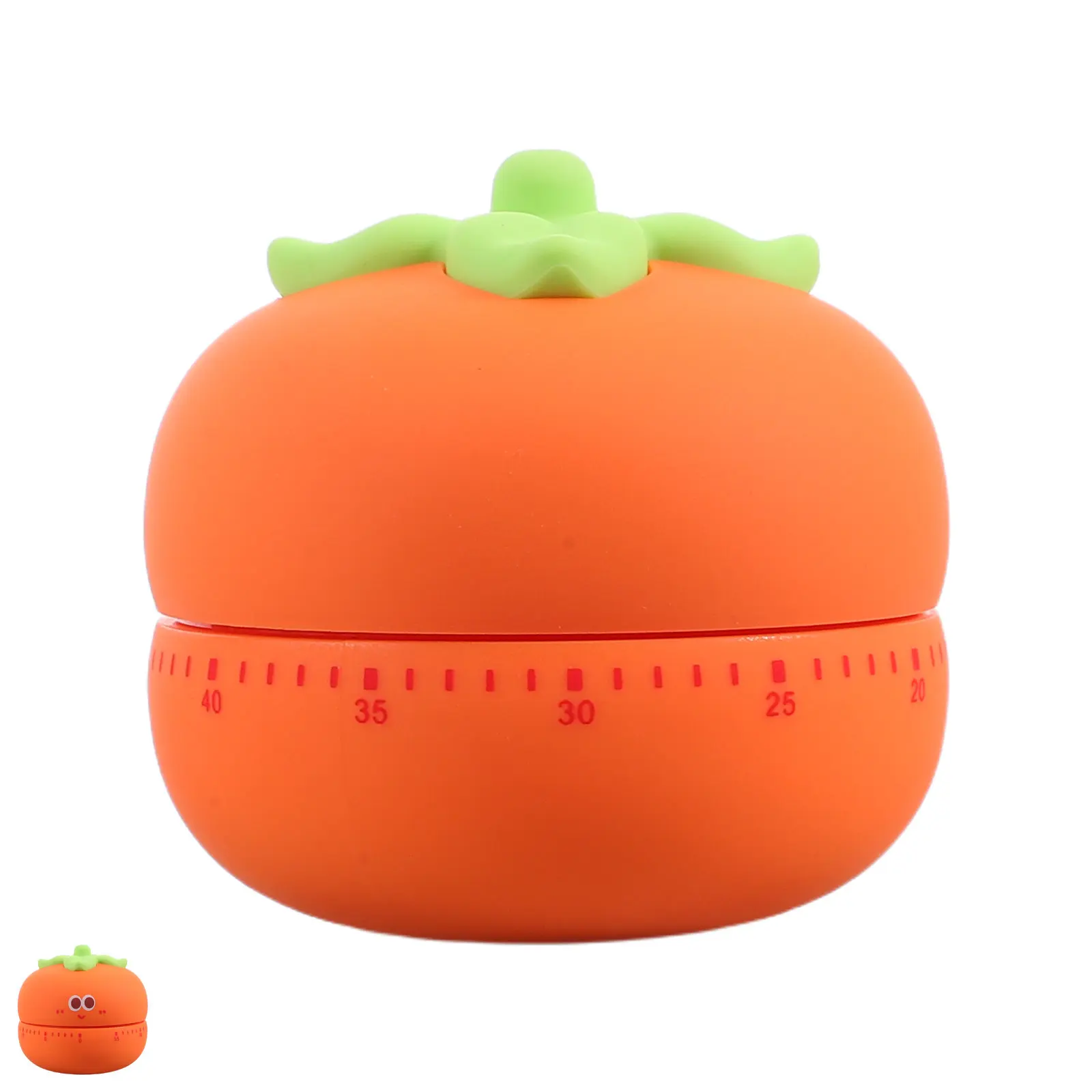 Persimmon Timer Kitchen Cooking Digital Countdown Mechanical Alarm Time Management Tool for Cooking Baking and Study