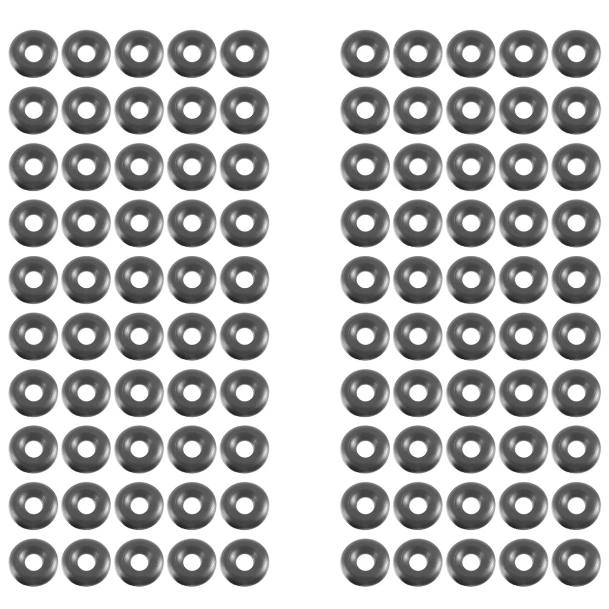 100 pezzi O-ring in gomma nitrilica 6 x 2 mm HOT