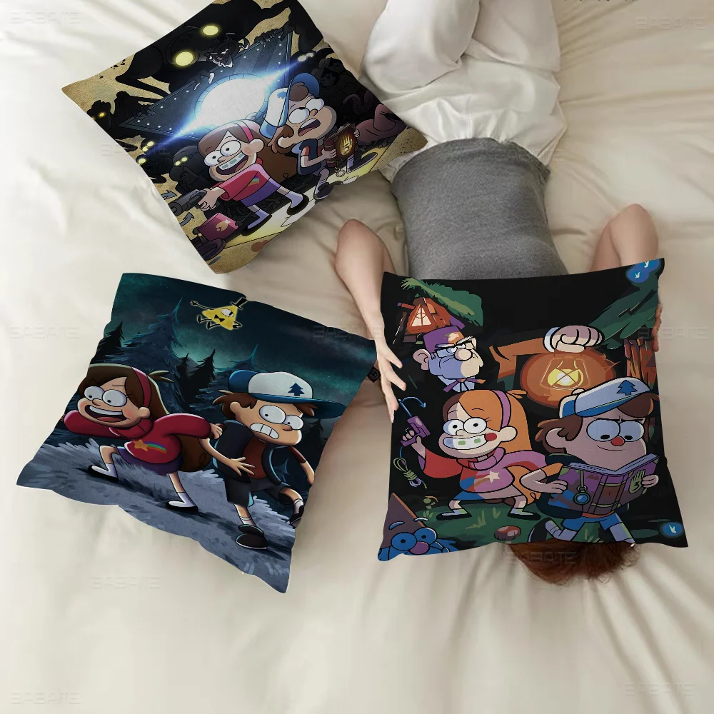 

G-gravity Cartoon F-Falls Pillow Cover For Bedroom Room And Living Room Sofa Decorative Cushion Cover