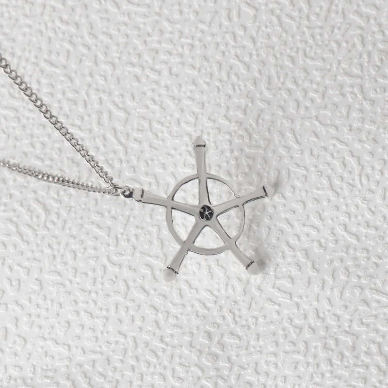 Anime cosplay BLEACH ciondolo collana figura Ishida Uryuu simbolo collana clavicola catena gioielli fan regali