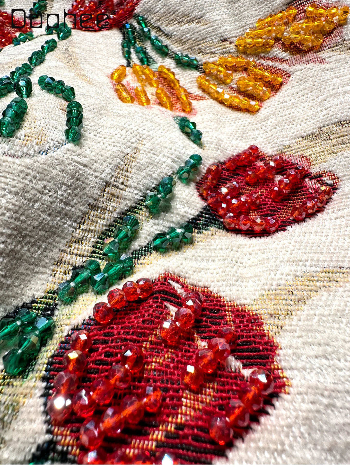 High-end Jacquard Embroidery Heavy Beading Mid-length Loose Coat for Women Elegant Retro Trench Coat 2025 Autumn Winter New